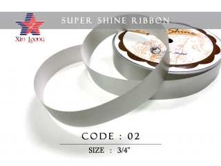 Super Shine Ribbon : 3/4 inch