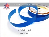 Super Shine Ribbon : 3/4 inch