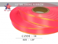 Golden Line Super Shine Ribbon : 1.25 inch