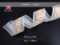 Flower Printed Fabric Tape : 4cm